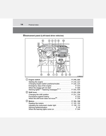 toyota vitz 2017 - 2018 owners manual rhd and lhd